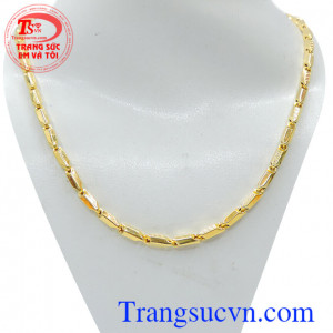 Dây chuyền manly cho nam, dây chuyền nam cá tính men lỳ cho phái mạnh, dây chuyền vàng 10k chuẩn chất lượng