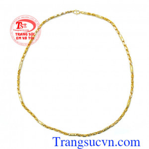Dây chuyền nam phóng khoáng, dây chuyền nam đẹp, giá chuẩn, dây chuyền vàng nam 10k thiết kế sang trọng luôn hướng đến xu hướng