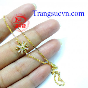 Lắc tay vàng hậu duệ mặt trời