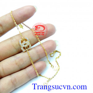 Lắc chân tinh tế vàng thiết kế tinh tế, giao lắc toàn quốc, bảo đảm chất lượng. Lắc chân tinh tế vàng nhận đặt chế tác theo yêu cầu.