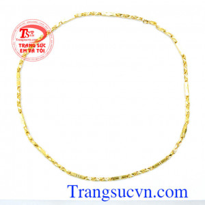 Dây nam thiết kế sáng tạo, dây chuyền vàng nam đẹp, kiểu mẫu mới, sáng tạo, phong cách, dây chuyền vàng tây 10k chuẩn chất lượng
