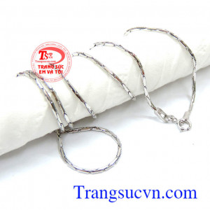 Dây vàng Ý 18k nữ