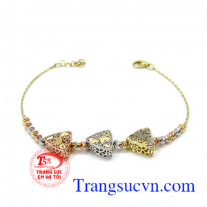 Lắc nữ vàng italya