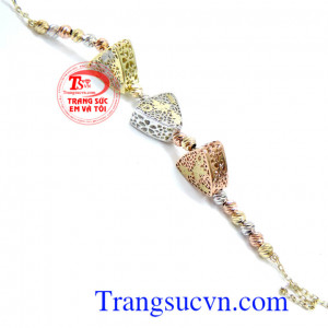 Lắc nữ vàng italya