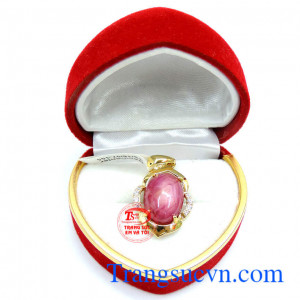 Sản phẩm bảo hành uy tín, giao hàng toàn quốc. Mặt nữ đá quý ruby tuyệt hảo
