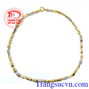 Dây chuyền nam vàng tây sang trọng