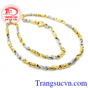 dây chuyền nam vàng tây 14k sáng, bền màu, dây chuyền vàng tây giao hàng toàn quốc, thương hiệu trang sức uy tín, lâu năm trên thị trường việt