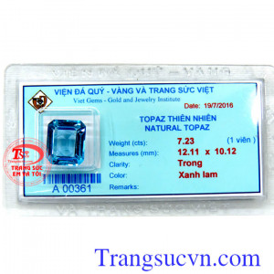 Đá quý topaz ép vỉ đẹp