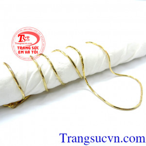 Dây chuyền nữ vàng tây sang trọng