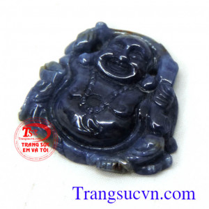 Sapphire phật di lặc thiên nhiên Phật di lặc thiên nhiên được chế tác từ đá sapphire thiên nhiên