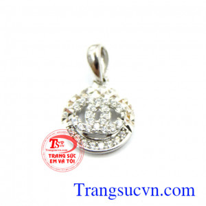 Mặt dây vàng trắng TSVN giao hàng trên toàn quốc.