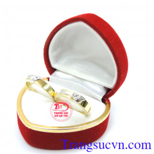 Nhẫn cưới đẹp sang trọng