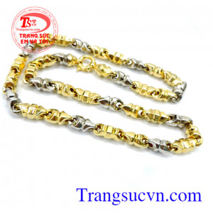 Dây chuyền nam vàng 14k đẹp