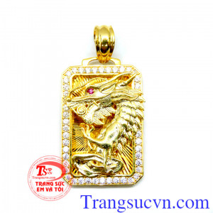 sản phẩm nam tính hợp phong thủy sản phẩm bán trên toàn quốc giao hàng tận nơi, Mặt dây nam rồng 3D siêu đẹp
