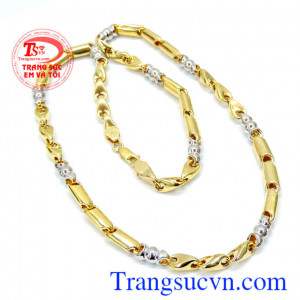 Dây chuyền nam vàng 10k