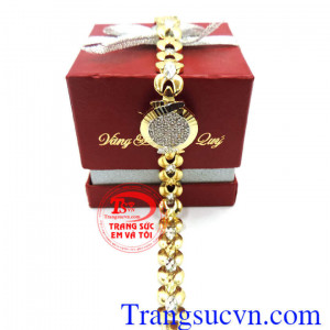 Chiếc lắc nữ quý vàng lac tay vang đẹp, bán lắc nữ đảm bảo chất lượng,lắc vàng tây đẹp,lắc đảm bảo chất lượng