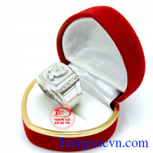 Nhẫn nam đẹp uy tín,Khách hàng ưa chuộng vàng trắng giao toàn quốc thanh toán an toàn tuyệt đối