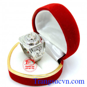 Nhẫn vàng tây sáng bóng chất lượng vàng đảm bảo chất lượng, Uy tín khách hàng ưa chuộng nhiều năm liền