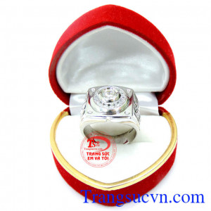 Thiết kế nhẫn nam đẹp theo yêu cầu trên máy 3D, tư vấn gắn đá quý theo mệnh, nhẫn nam hộ mệnh. giao toàn quốc