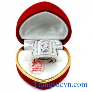 Sản phẩm nhẫn nam vàng tây được khách hàng bình chọn nhiều năm uy tín trên thị trường trong và ngoài nước