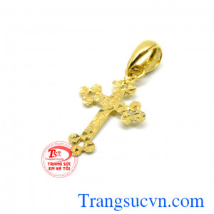 Mặt Thánh Giá Chúa đeo bình an và hạnh phúc cho bản thân