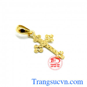 Mặt thánh giá bằng vàng chất lượng đảm bảo,Uy tín