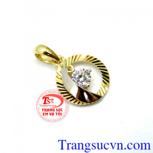 Mặt nữ sang trong giá rẻ. Mặt dây nữ vàng 10k hàn quốc