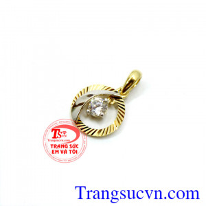 Mặt dây nữ vàng 10k hàn quốc