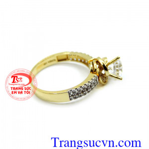 Nhẫn dành cho nữ xinh. Nhẫn nữ đá quý korea 10k