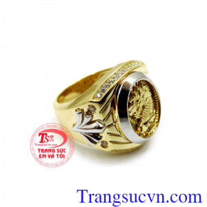 Sản phẩm nhẫn nam vàng tây được khách hàng bình chọn nhiều năm uy tín trên thị trường trong và ngoài nước