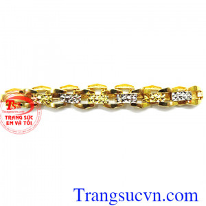 Lắc nữ vàng tây sang trọng