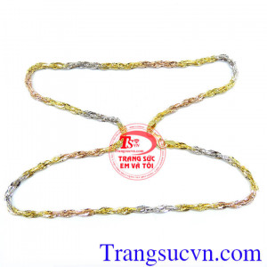 Dây chuyền vàng đẹp, dây vàng giao hàng toàn quốc, có giấy kiểm định