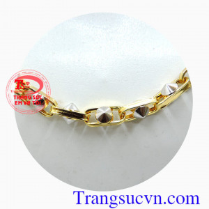 Dây chuyền nam vàng tây sang trọng, mạnh mẽ