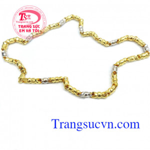 Dây chuyền nam vàng tây 10k mạnh mẽ, dây chuyền nam vàng tây thiết kế theo yêu cầu, dây chuyền thể hiện được sự mạnh mẽ, phong cách và bản lĩnh của phái mạnh
