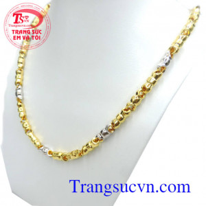 Dây chuyền nam vàng tây sang trọng