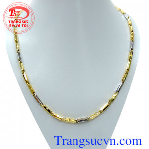 Dây chuyền nam vàng tây thời trang và phong cách