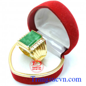 Nhẫn nam ngọc cẩm thạch