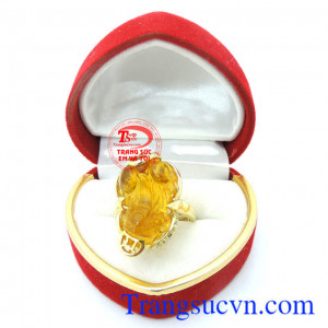 nhẫn nữ vàng 10k đẹp. 