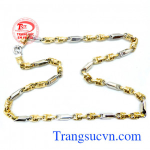 Dây chuyền 18k italy đẹp