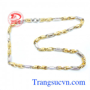 Dây chuyền nam italy 18k
