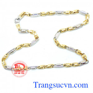 Dây chuyền nam italy 18k