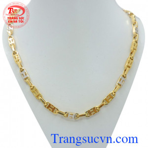 Dây chuyền vàng nam 18k