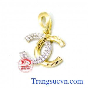 Mặt vàng 18k nữ giới, mặt dây chuyền nữ tinh tế và quý phái,mặt dây chuyền dành cho phái đẹp.