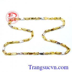 Dây chuyền vàng tây sang trọng, tinh tế