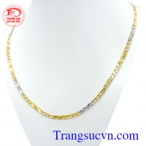 Dây chuyền nam 10k kiểu đẹp sang trọng quý phái đối với phái nam, với kiểu dáng thiết kế dây chuyền sang trọng