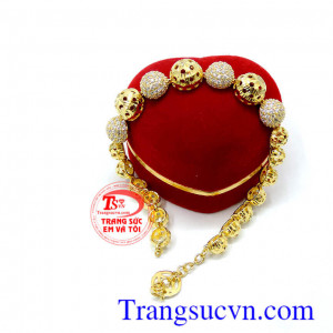 Mẫu mã hiện đại bán hàng trên toàn quốc giao hàng tận nơi. Lắc tay nữ hạt tròn nữ tính