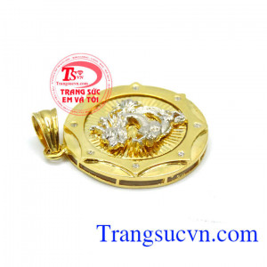 mặt dây chuyền rồng vàng đảm bảo,đeo cùng dây chuyền vàng,hợp thời trang,dây chuyền mặt rồng ý nghĩa và may mắn, Mặt dây chuyền rồng kiểu đẹp