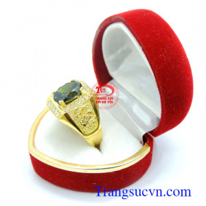 Nhẫn vàng tây phong cách nhẫn cho nam, nhẫn vàng tinh tế
