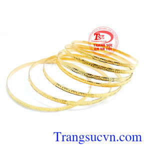 vòng tuần nữ vàng 10k chất lượng đảm bảo.