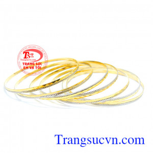 Bộ vòng nữ tuần vàng